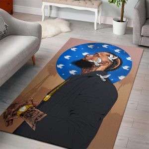 Nipsey Hussle Rest In Peace Rug Carpet