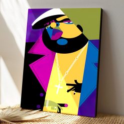 The Notorious B.I.G. for Rolling Stone Hip-hop 90s  Poster Canvas