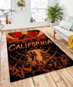 2Pac Featuring Dr Dre – California Love Rug Carpet