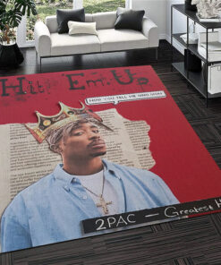 2Pac Greatest Hits – Hit Em Up Rug Carpet
