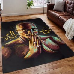 2pac Makaveli Only God Can Judge Me Rug Carpet