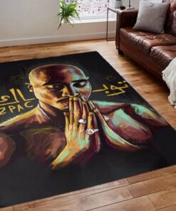 2pac Makaveli Only God Can Judge Me Rug Carpet
