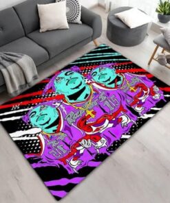 2pac Makaveli Vinyl Magic Rug Carpet