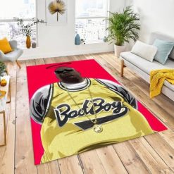 Biggie Smalls Bad Boy Basketball Jersey Rug Carpet