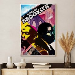 Biggie Smalls Dr.Dre Kings of Brooklyn Hip Hop Poster Canvas
