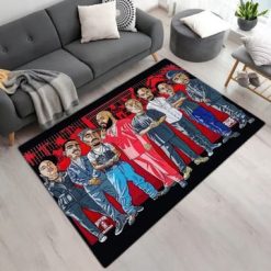 Death Row Records Vinyl Rug Carpet