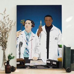 Eminem Dr Dre Medical Supply Illustration Artwork Poster Canvas
