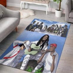 Hip hop Music Rapper Star 90s Rug Carpet