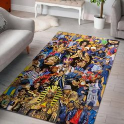 Laminated Rap Legends 80s and 90s Rug Carpet
