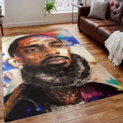 Nipsey Hussle Hiphop 90s Artwork Rug Carpet