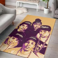 N.W.A Rapper Hip Hop 90s Rug Carpet