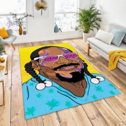 Snoop Dogg Vector Colorful Rug Carpet