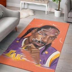 Snoop Doggy Dog Holding A Cigar Rug Carpet