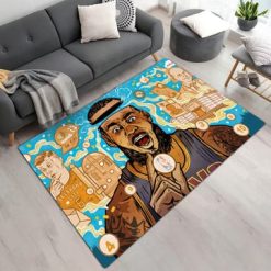 The King of Memphis NBA Rug Carpet