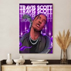 Travis Scott 2022 Pop Art Poster Canvas
