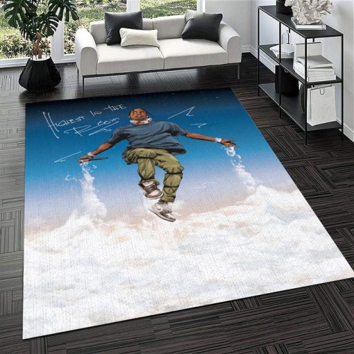 Travis Scott Highest In The Room Rug Carpet