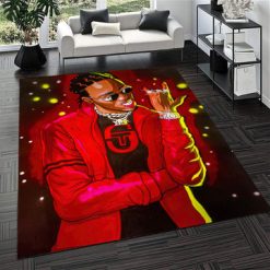 Travis Scott Rapper Music Star 2022 Rug Carpet