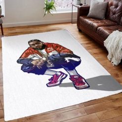 Tribute To Hip Hop Rapper Nipsey Hussle Rug Carpet