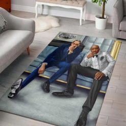 Tupac and Snoop Dogg Style Hip Hop 90s Rug Carpet