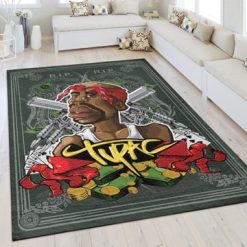Tupac R.I.P Richness Rug Carpet
