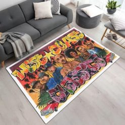 Underground West Coast Rappers 90s Rug Carpet