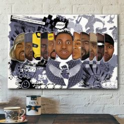 Wu-tang Clan Comin’ At You Protect Your Neck Kid Poster Canvas