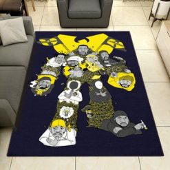 Wu-tang Clan Robots From The Members Rug Carpet