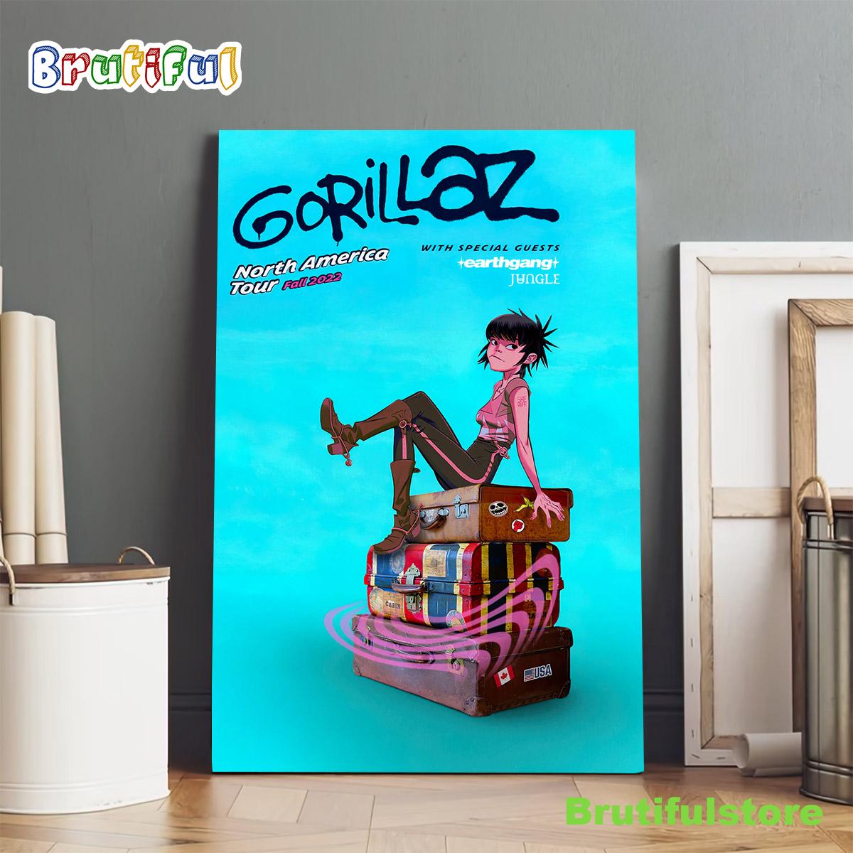 Gorillaz Song Machine Season One Is Their Best Work Poster Canvas