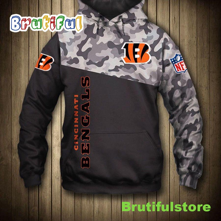 Cincinnati Bengals NFL All Over Print Hoodie