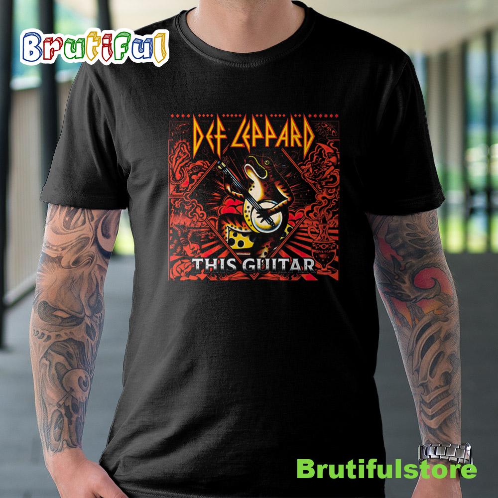 Def Leppard Official World Tour 2022 This Guitar Unisex T shirt