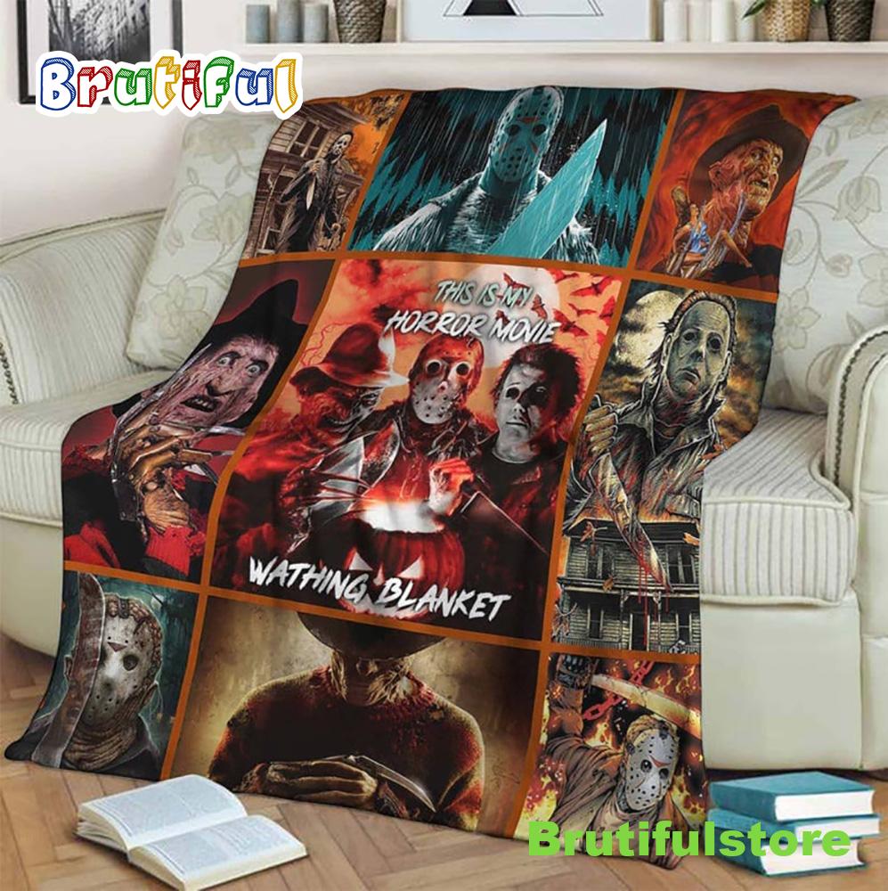 Friend Horror Movie Halloween Blanket
