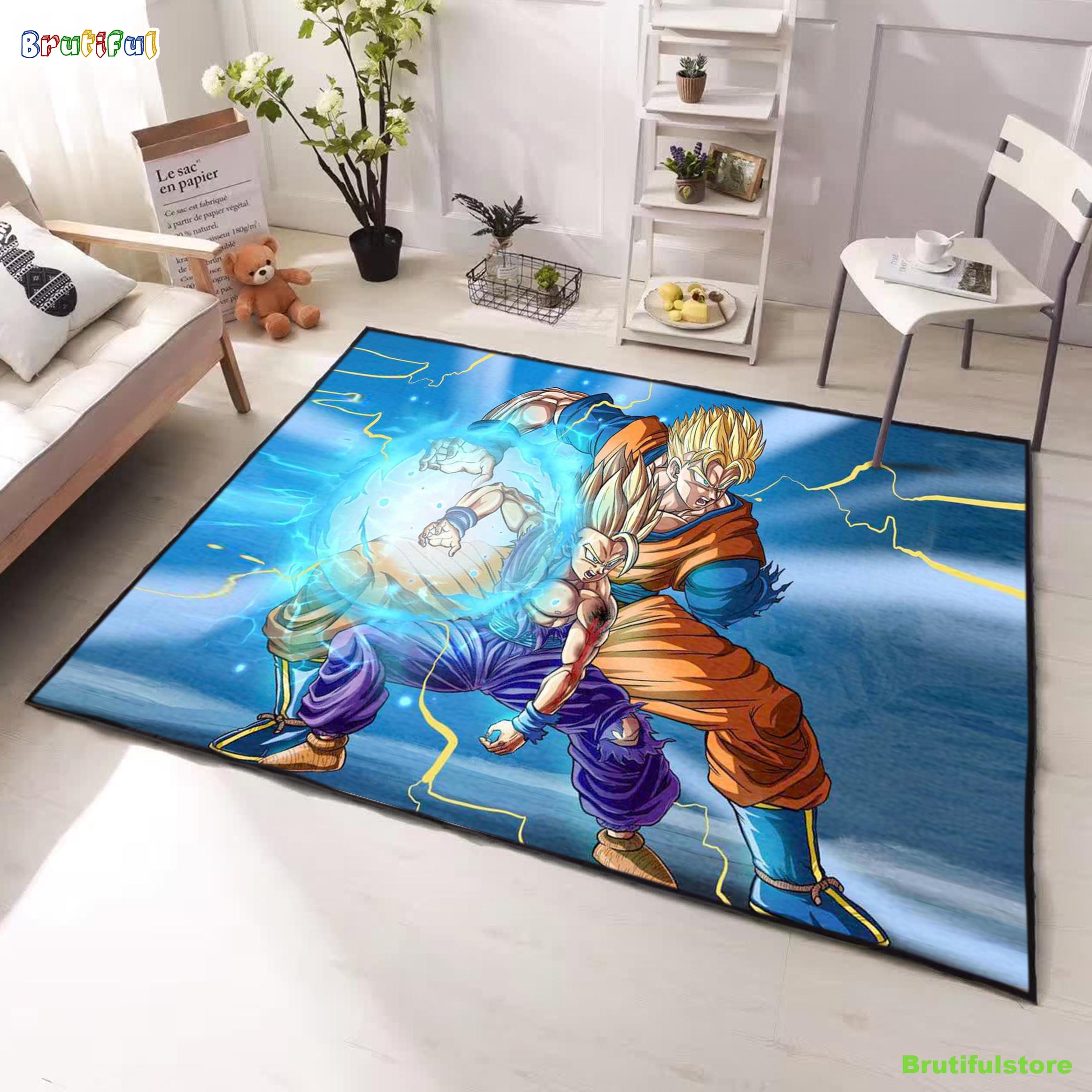 Future Gohan Kamehameha Rug Carpet