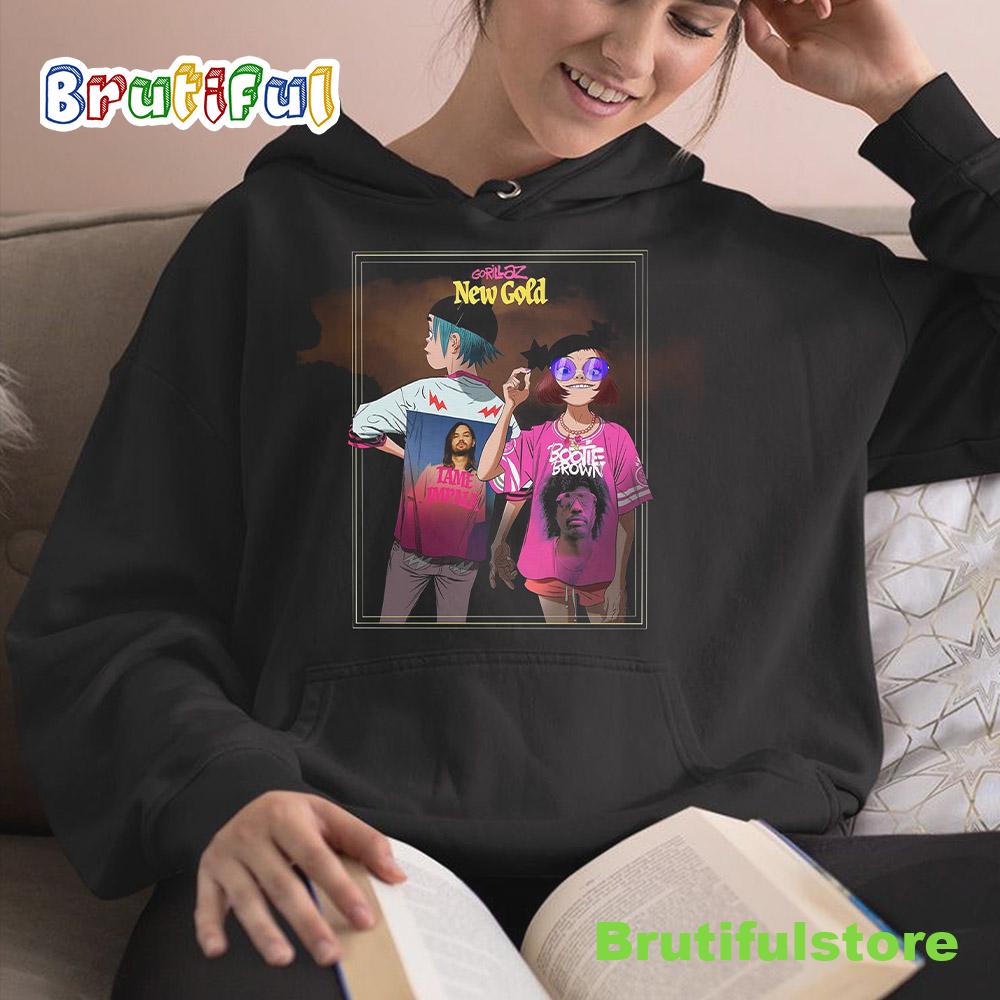 Gorillaz New Gold North America Tour 2022 3d Shirt All Over Print