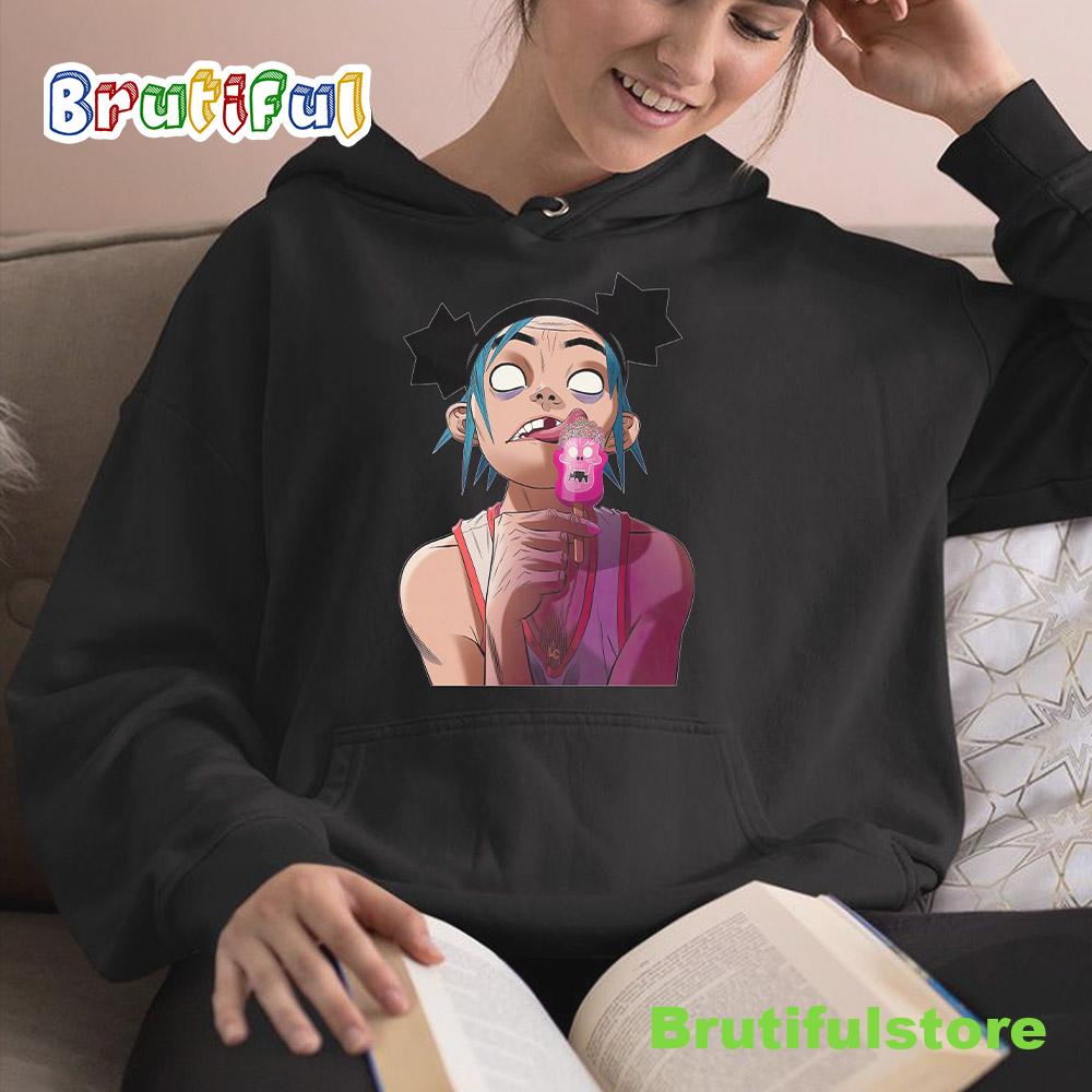 Gorillaz North America Tour 2022 Stuart Harold 2d Pot 3d Shirt All Over Print