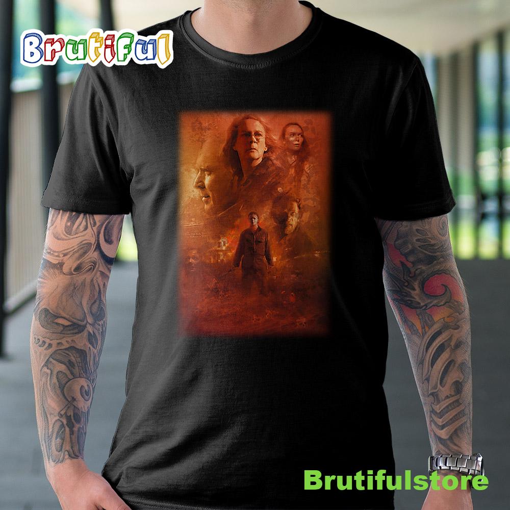 Halloween Ends This Halloween New Movie Vintage Balck Tshirt