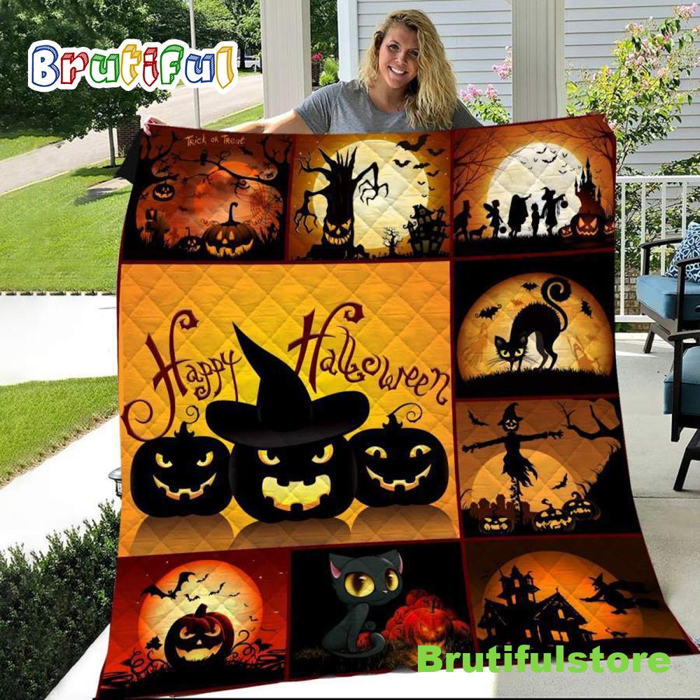 Halloween Like Sherpa Blanket Christmas Gift Ideas Halloween Adult Blanket