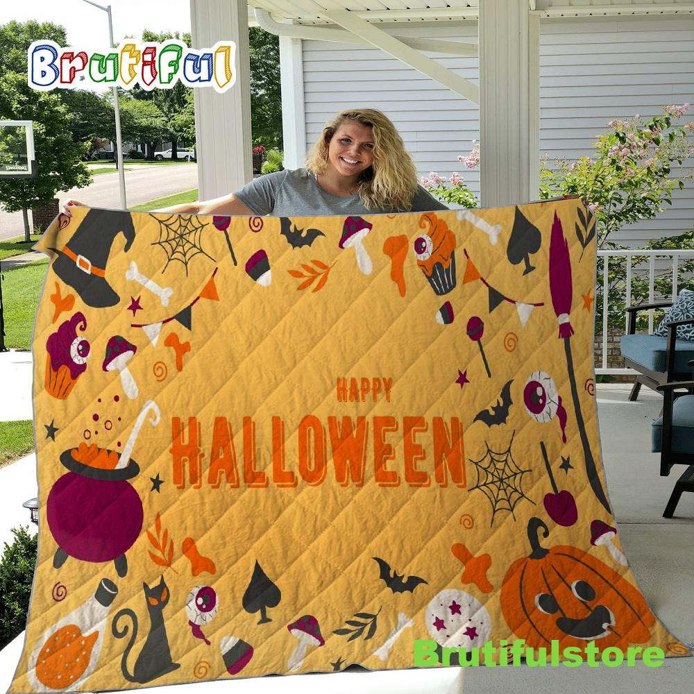 Halloween Pumpkin Blanket Halloween Throw Pumpkin Sherpa Throw