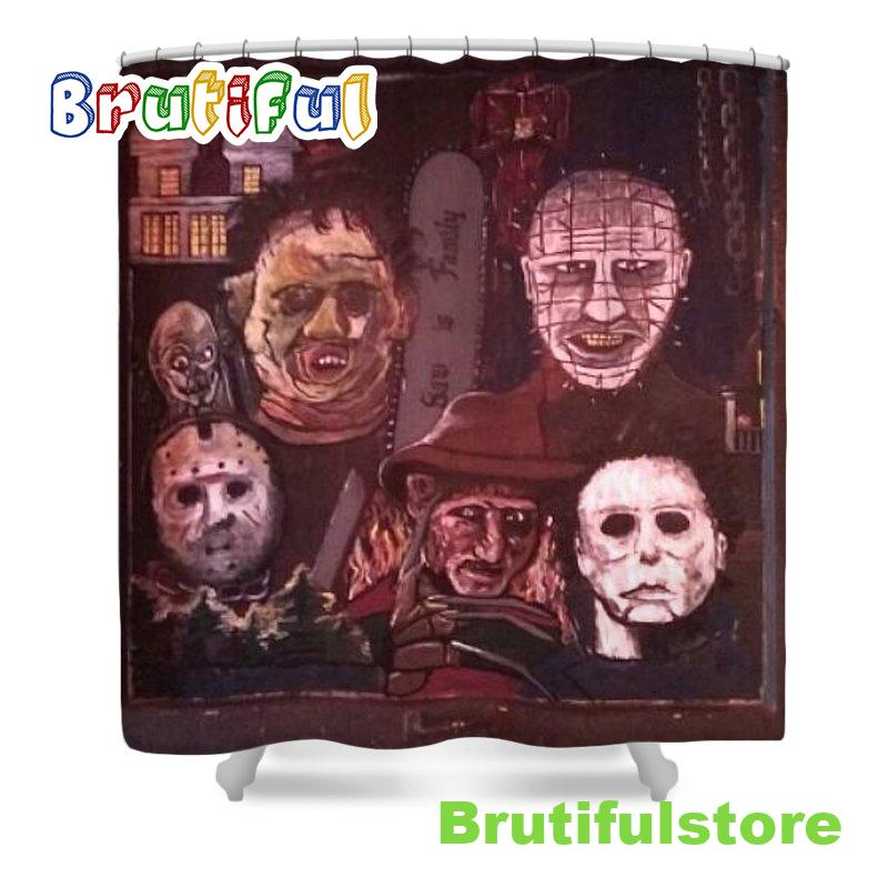 Horror Movies Shower Curtain