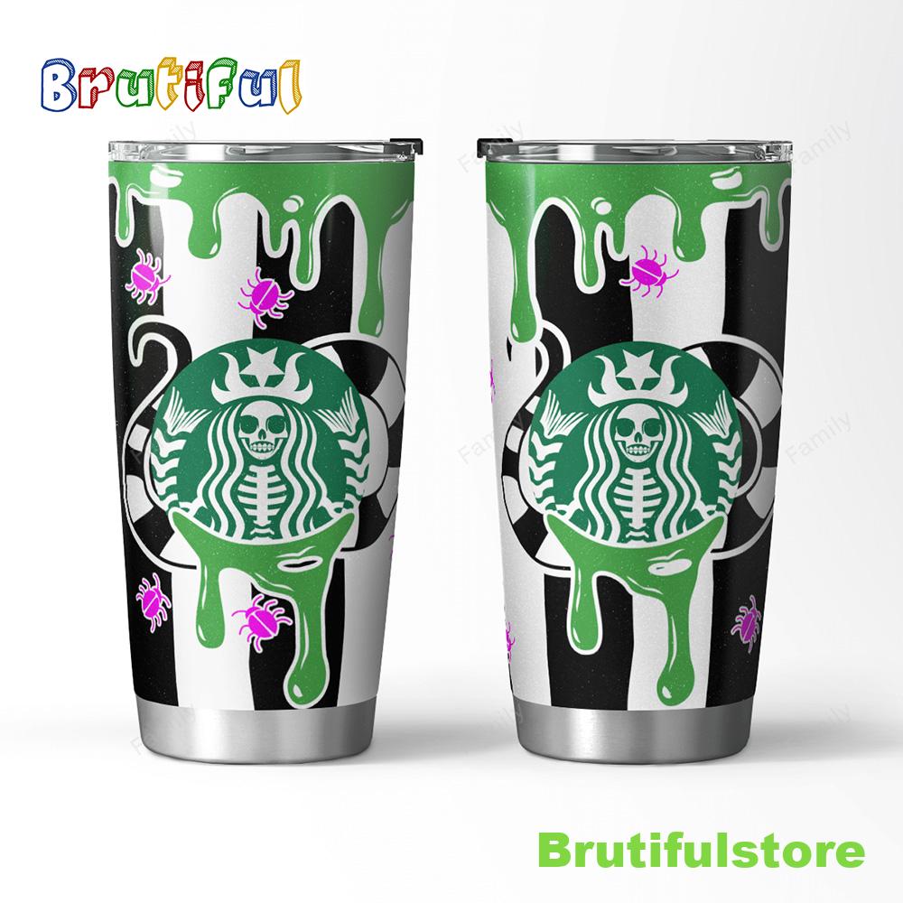 Horror Skeleton Blood Flow Halloween 2022 Tumbler