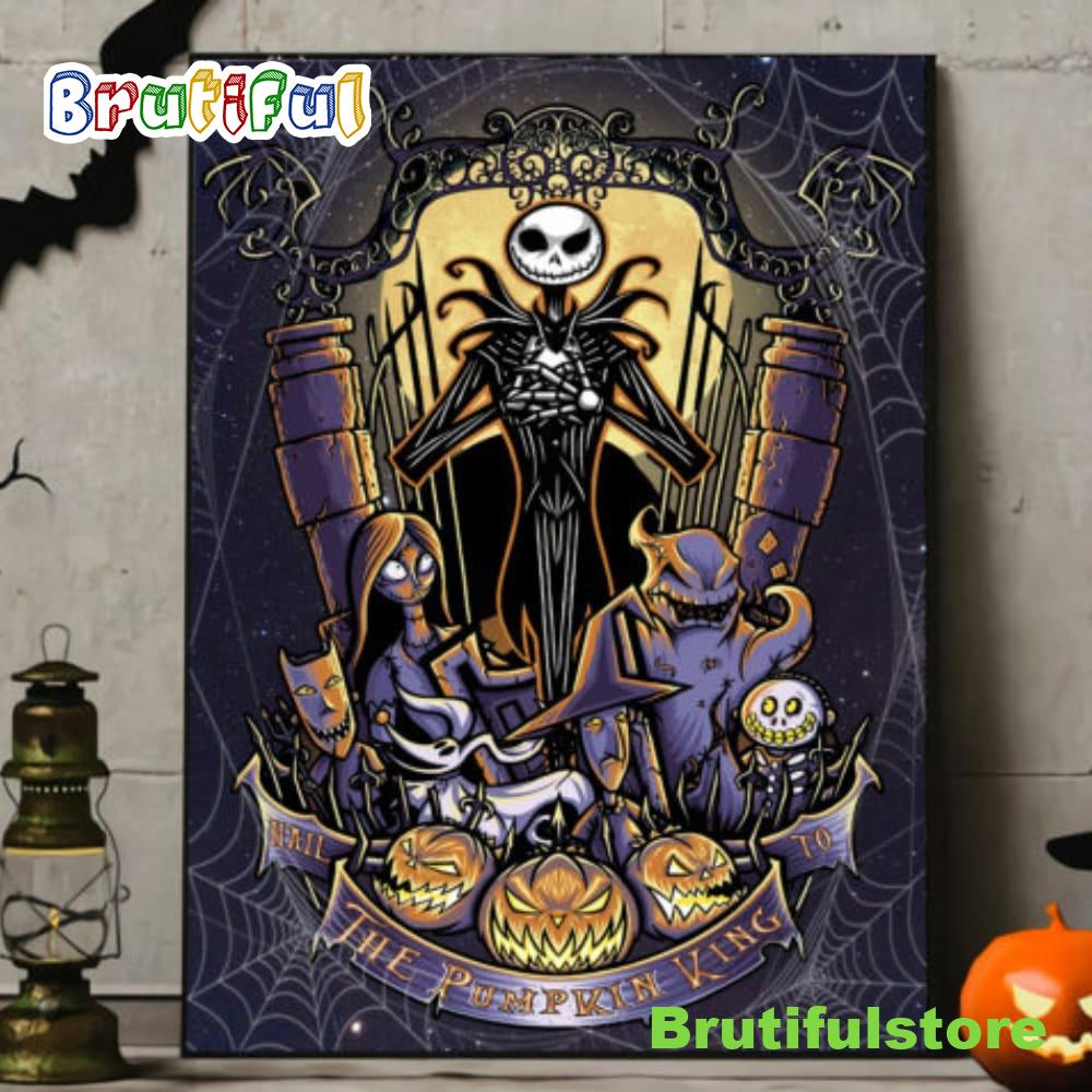 Jack Skelling ton Poster Canvas