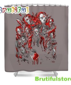 Jason Voorhees Nostalgia Trending Shower Curtain