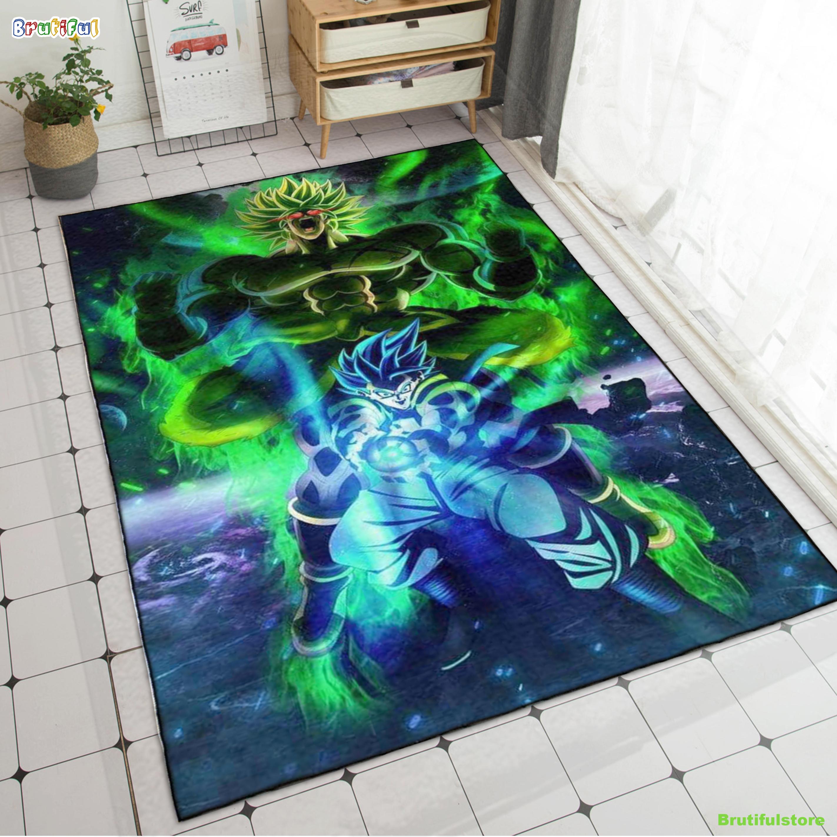 Legendary Super Saiyan Broly Rug Carpet