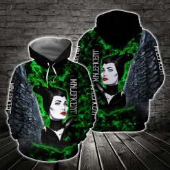 Makeficent Flame Wings Disney All Over Print 3D Hoodie