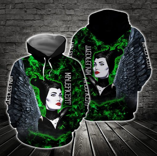 Makeficent Flame Wings Disney All Over Print 3D Hoodie