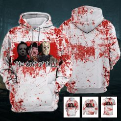 Michael Jason Freddy The Boys Of Fall Horror Movie Halloween All Over Print 3D Shirt