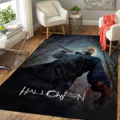 Michael Myers Have a Knife Day Area Rug 1
