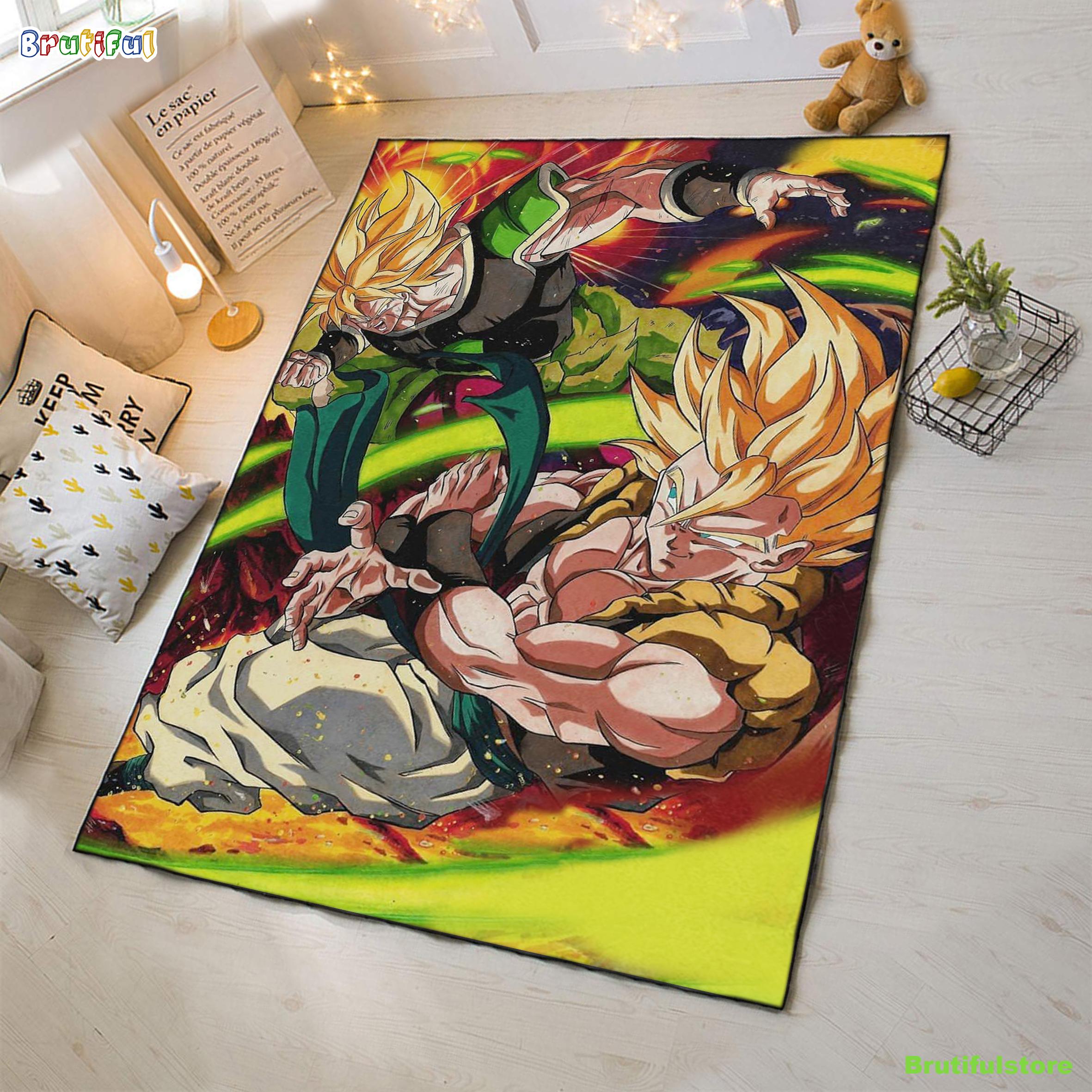 Perfect Revenge Gogeta Vs Broly Rug Carpet