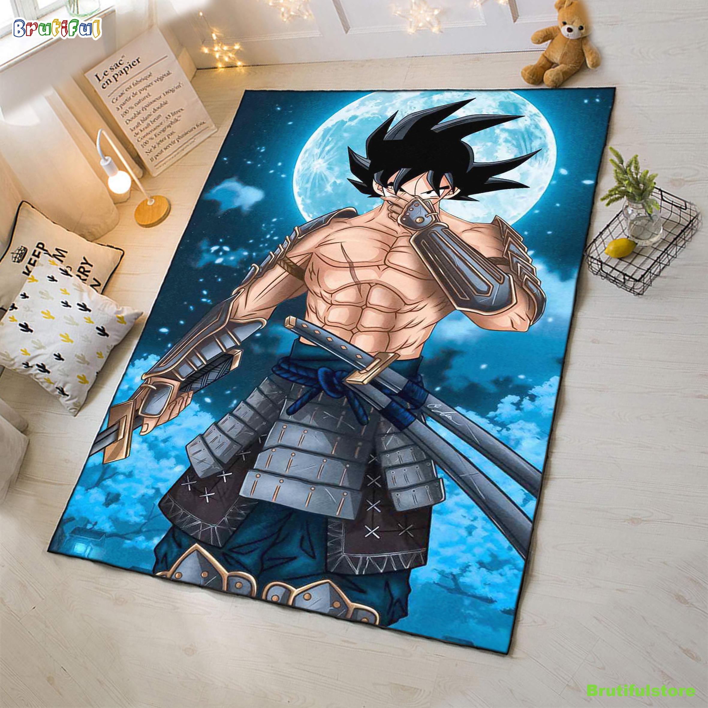 Samurai Gogeta Rug Carpet