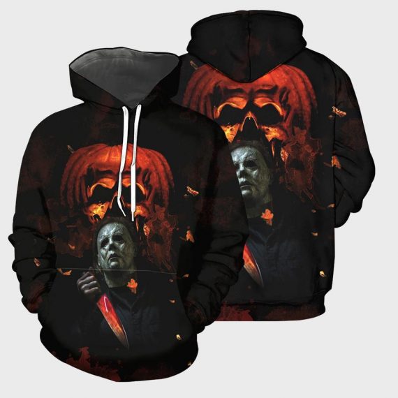 Scary Pumpkin Home Unisex All Over Print Shirt