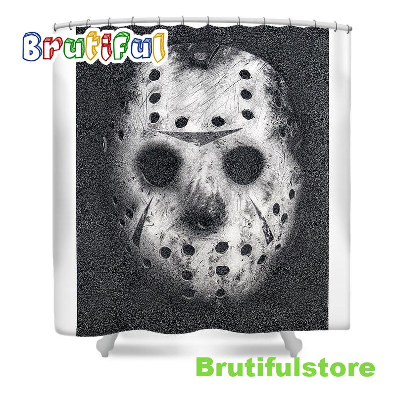 The Mask Michael Baker Shower Curtain
